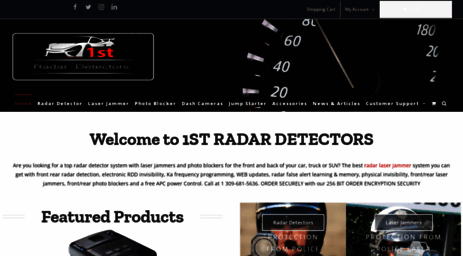 1stradardetectors.com