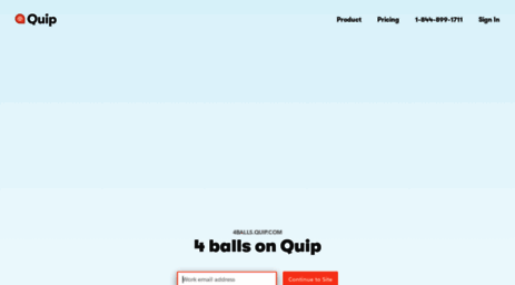 4balls.quip.com