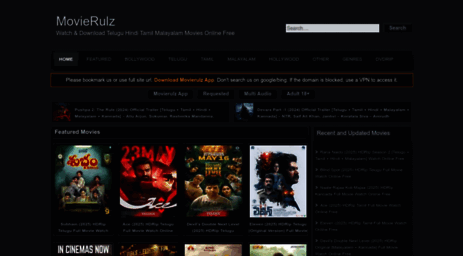 Visit 5movierulz.frl - Movierulz | Watch Bollywood and Hollywood Full