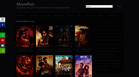 Visit 7movierulz.ad - 7Movierulz Watch Bollywood and Hollywood Full