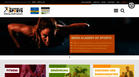 academyofsports.net