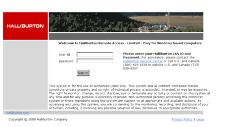 access.halliburton.com