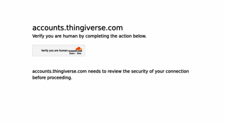 accounts.thingiverse.com