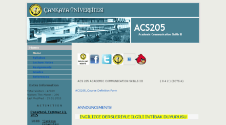 acs205.cankaya.edu.tr