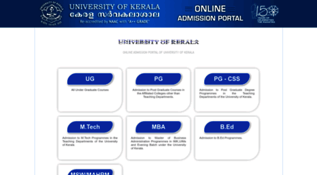 admissions.keralauniversity.ac.in