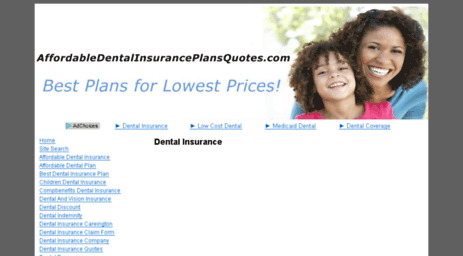 affordabledentalinsuranceplansquotes.com