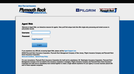 Plymouth Rock Assurance Agent Web