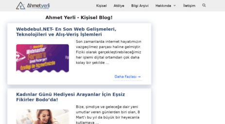 ahmetyerli.com.tr