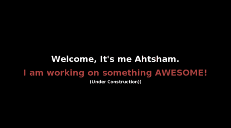 ahtsham.com