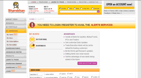 alerts.sharekhan.com