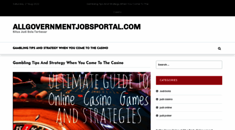 allgovernmentjobsportal.com