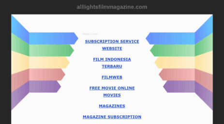 alllightsfilmmagazine.com