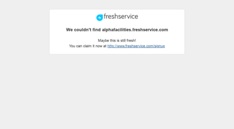 alphafacilities.freshservice.com