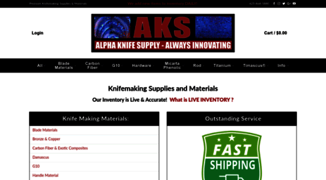 alphaknifesupply.com