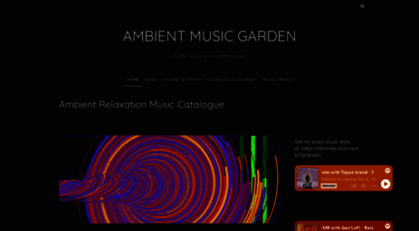 ambientmusicgarden.com
