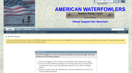 americanwaterfowlers.com