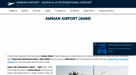 amman-airport.com