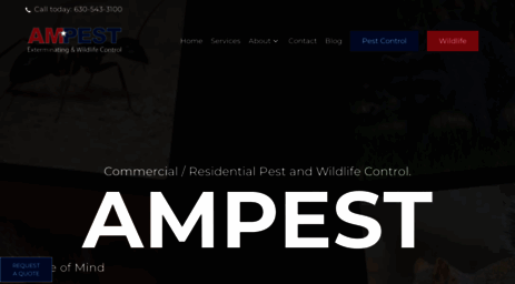 ampestexterminating.com