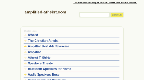 amplified-atheist.com