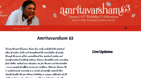 amritavarsham.org