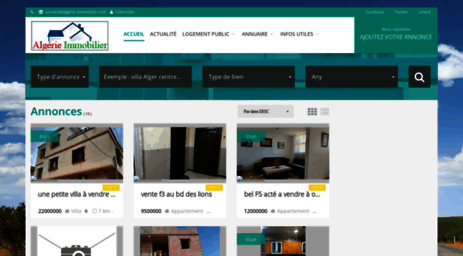 annonces.algerie-immobilier.com