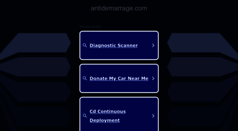 antidemarrage.com