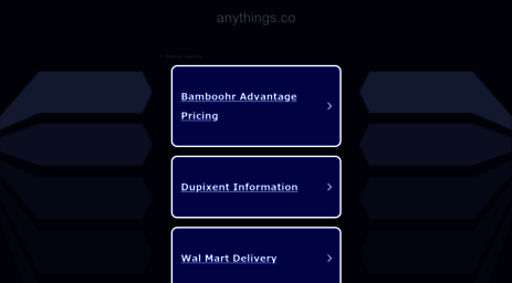 anythings.co