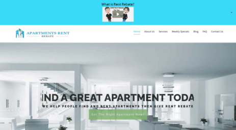 apartmentsrentrebate.com