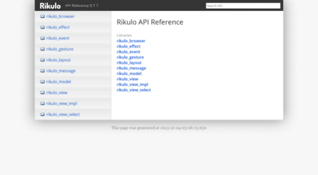 api.rikulo.org