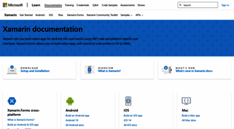 api.xamarin.com