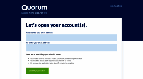application.quorumfcu.org