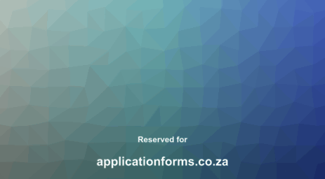 applicationforms.co.za