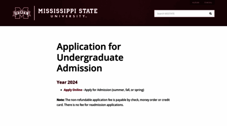 apply.msstate.edu