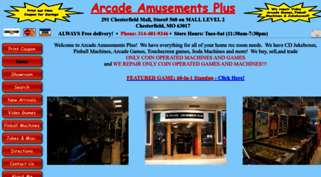 arcadeamusementsplus.net