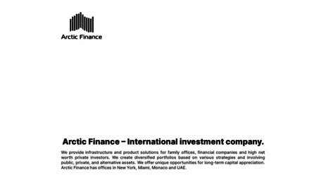 arctic-finance.com