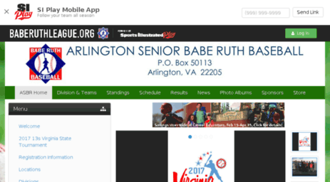 arlington-senior-babe-ruth.sportssignupapp.com