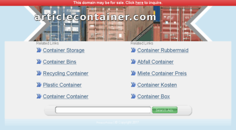 articlecontainer.com