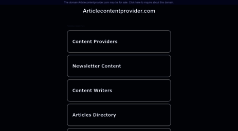 articlecontentprovider.com