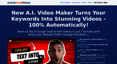 articlevideorobot.com
