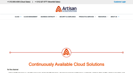 artisaninfrastructure.com
