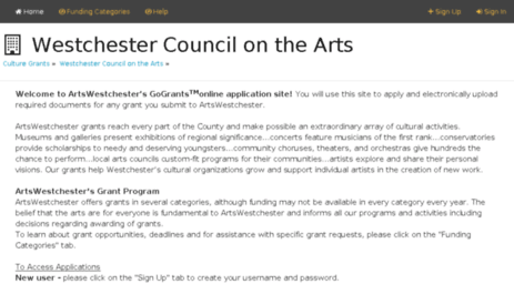 artswestchester.culturegrants.org