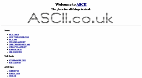 ascii.co.uk