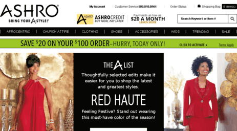 Visit Ashro.com - ASHRO  Black Women's Clothing, Church Suits, Wigs &  Caftans.