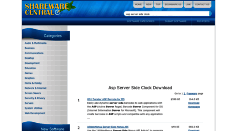 asp-server-side-clock.sharewarecentral.com