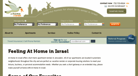 athomeinisrael.com