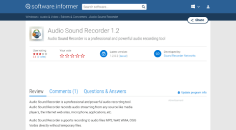 audio-sound-recorder.software.informer.com