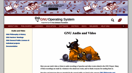 audio-video.gnu.org