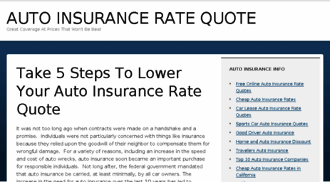 autoinsuranceratequote.org