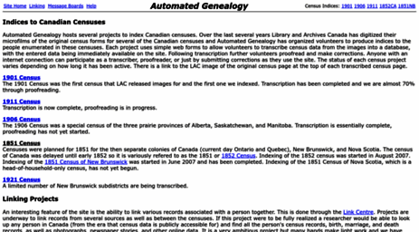 automatedgenealogy.com