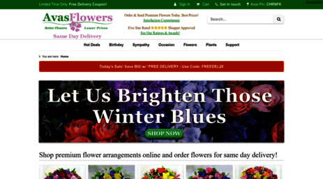 avasflowers.com